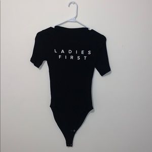 Forever 21 “Ladies First” Bodysuit